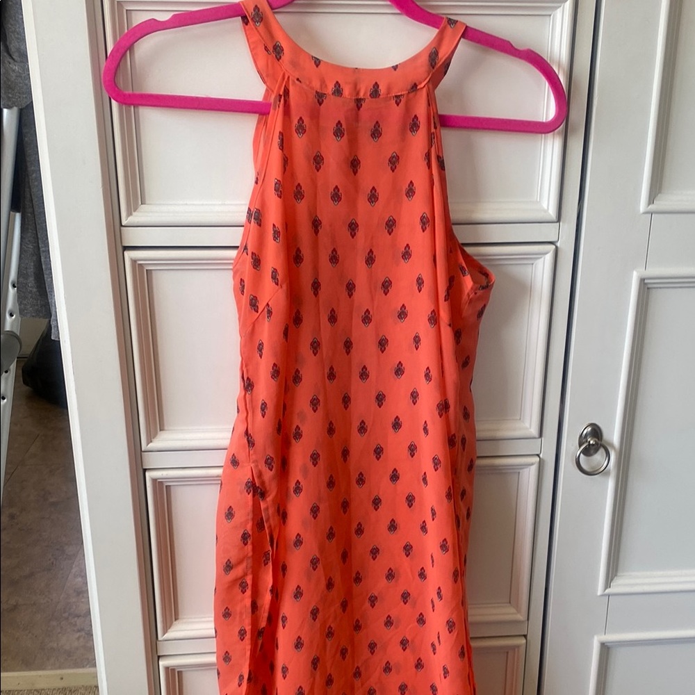 Charlotte Russe Pink Ruched Halter Top